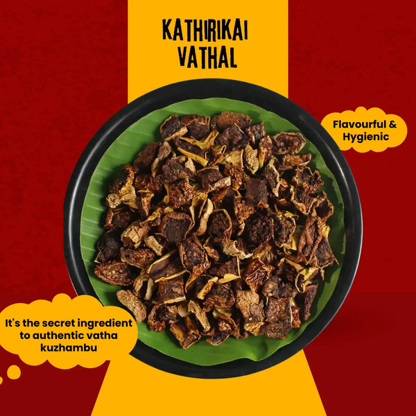 Kathirikai Vathal 100g