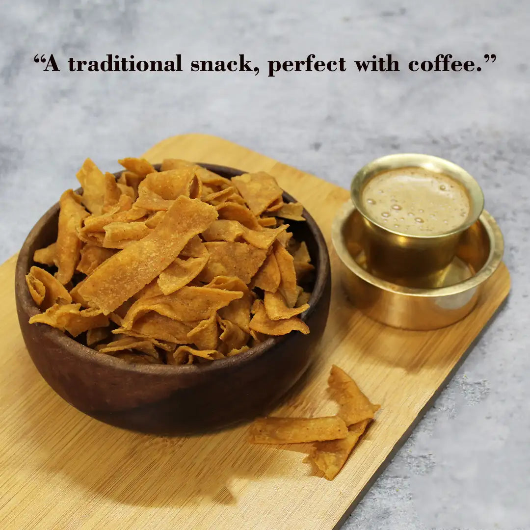 Varagu Ribbon Pakoda (Kodo Millet) 200g