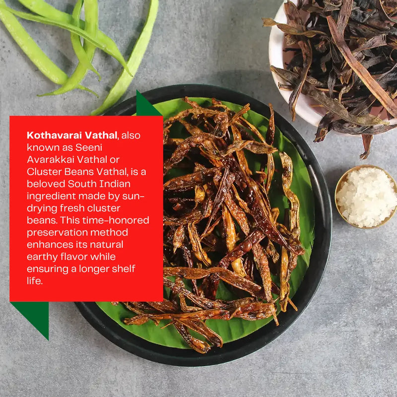 Crispy Kothavarai Vathal – A Village-Style Delight