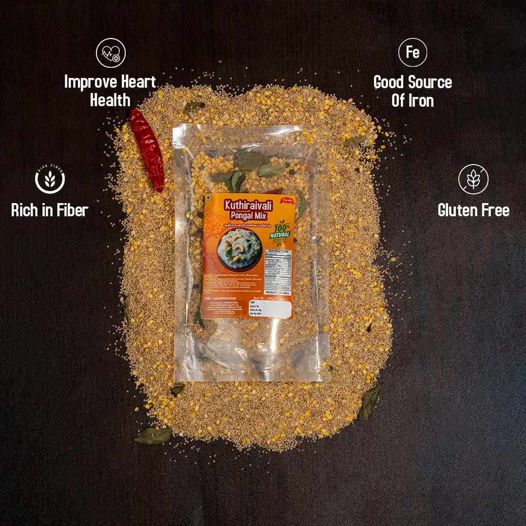 Kuthiraivali (Barnyard Millet) Pongal Mix 200g