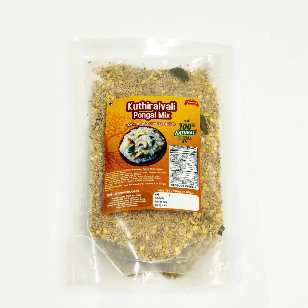 Kuthiraivali (Barnyard Millet) Pongal Mix 200g