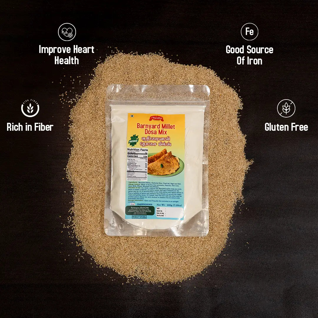 Kuthiraivali (Barnyard Millet) Dosa Mix 200g