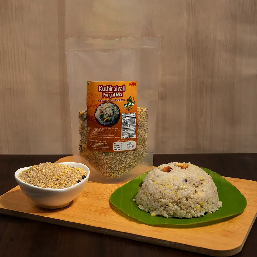 Kuthiraivali Barnyard Millet Pongal Mix குதிரைவாலி பொங்கல் மிக்ஸ்