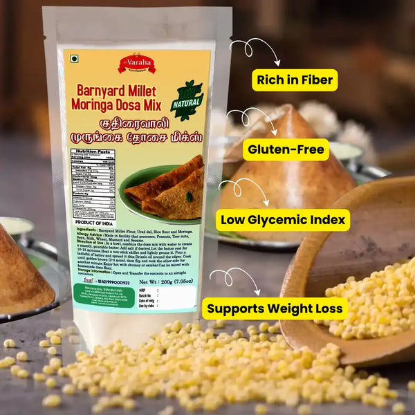 Kuthiraivali Millet Dosa Mix 200g