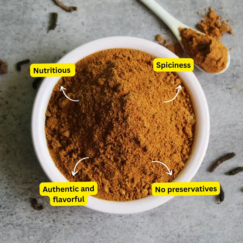 Long Pepper Rasam Powder - Traditional Ayurvedic Rasam Blend