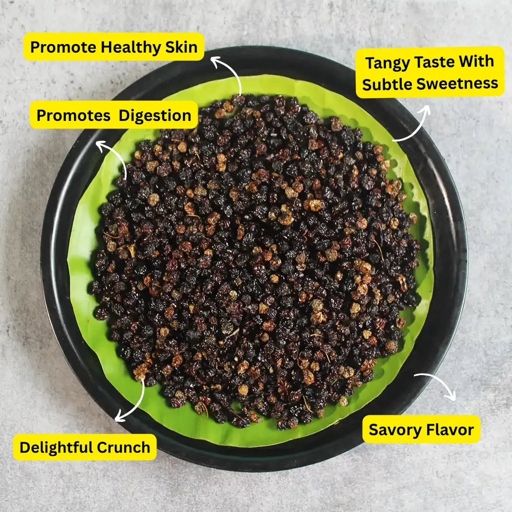 Manathakkali Vathal (Sun Dried Black NightShade) 50g