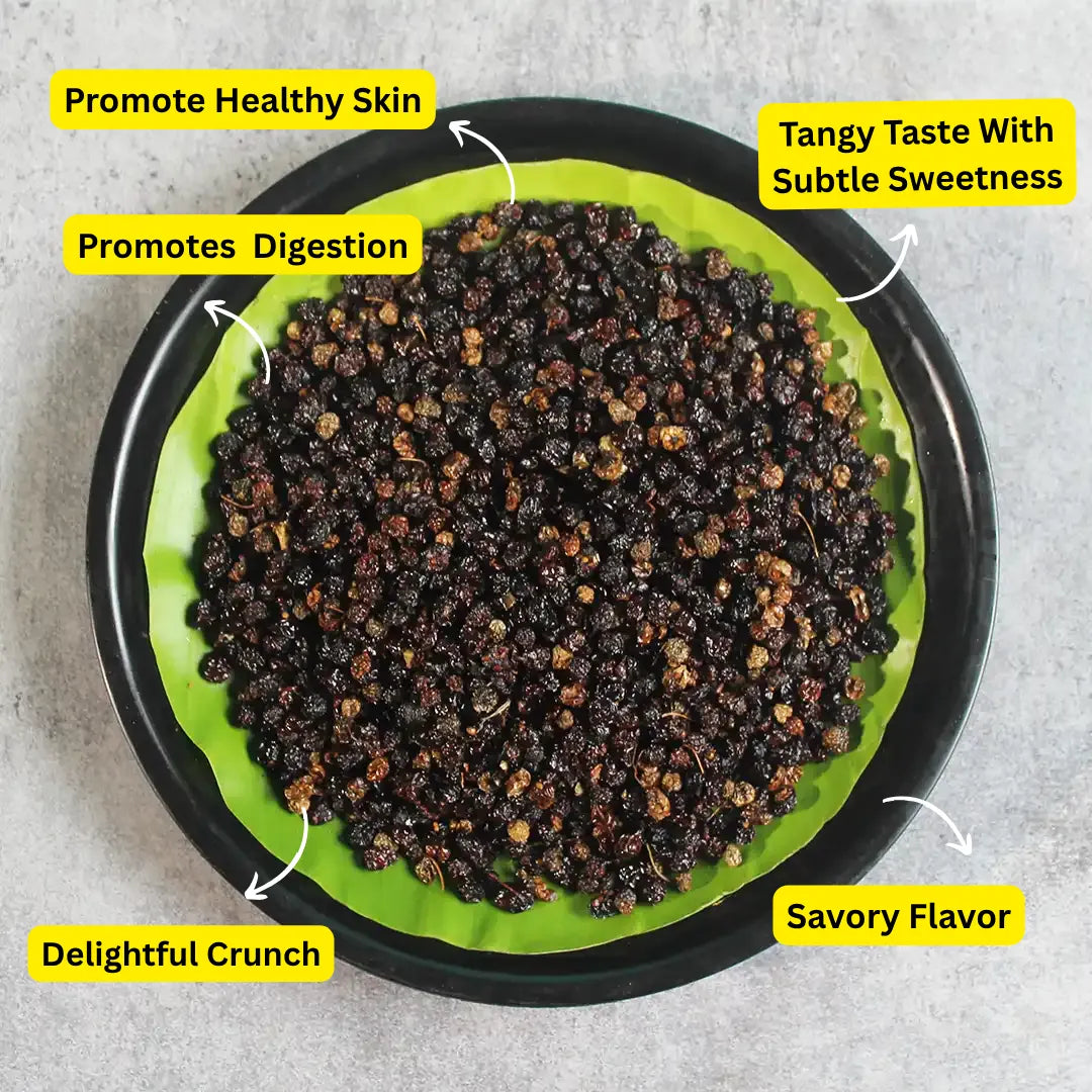 Manathakkali Vathal (Sun Dried Black NightShade) 50g