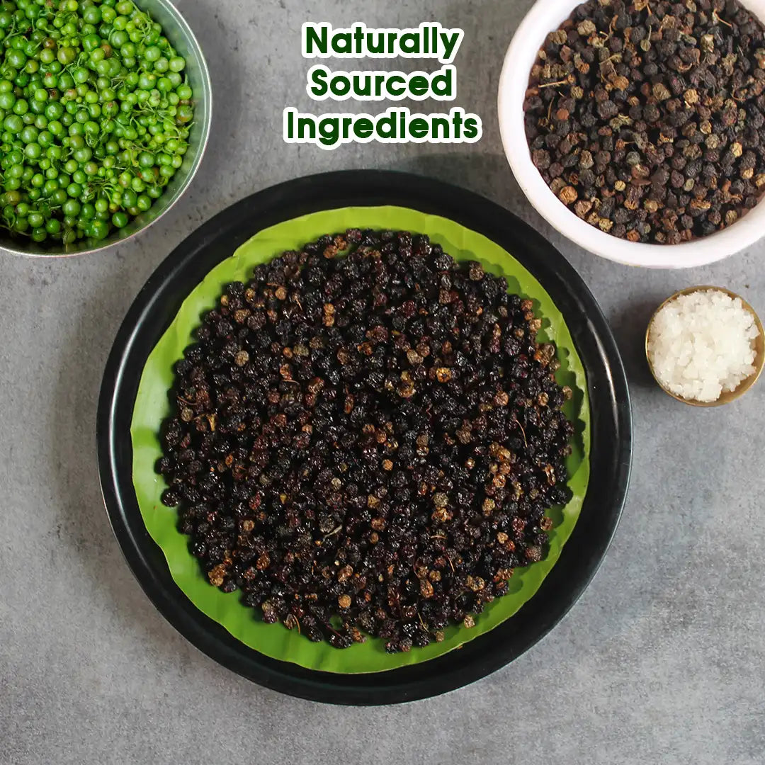 SriVaraha Foods Manathakkali Vathal Sun dried Black Night Shade Vathal மணத்தக்காளி வத்தல்