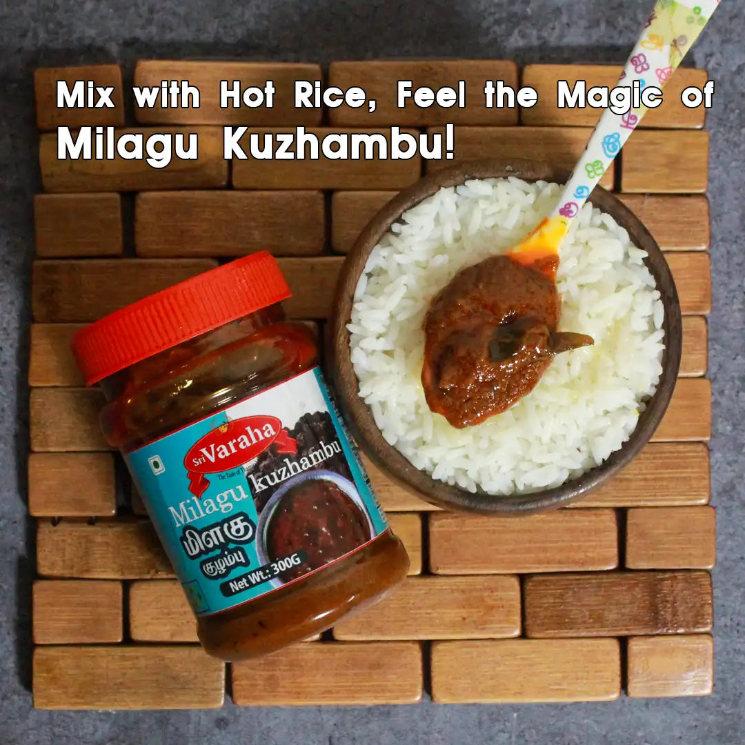 Milagu Kuzhambu Thokku | Pepper Ready to Mix