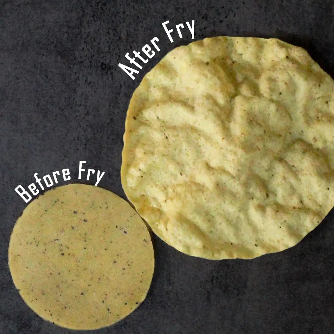 Pepper Papad Milagu Appalam மிளகு அப்பளம்