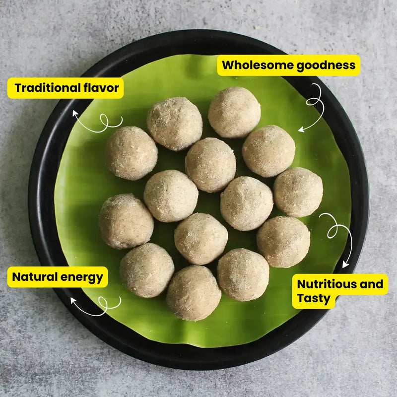 Millet Laddu - Rich, Soft, and Naturally Nutritious
