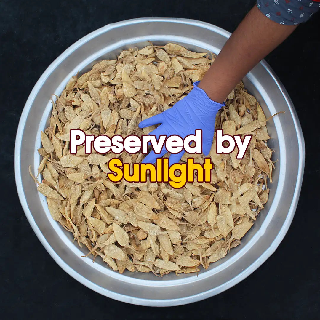 SriVaraha Foods Mor Milagai Vathal Sun dried Curd Chillies மோர் மிளகாய்
