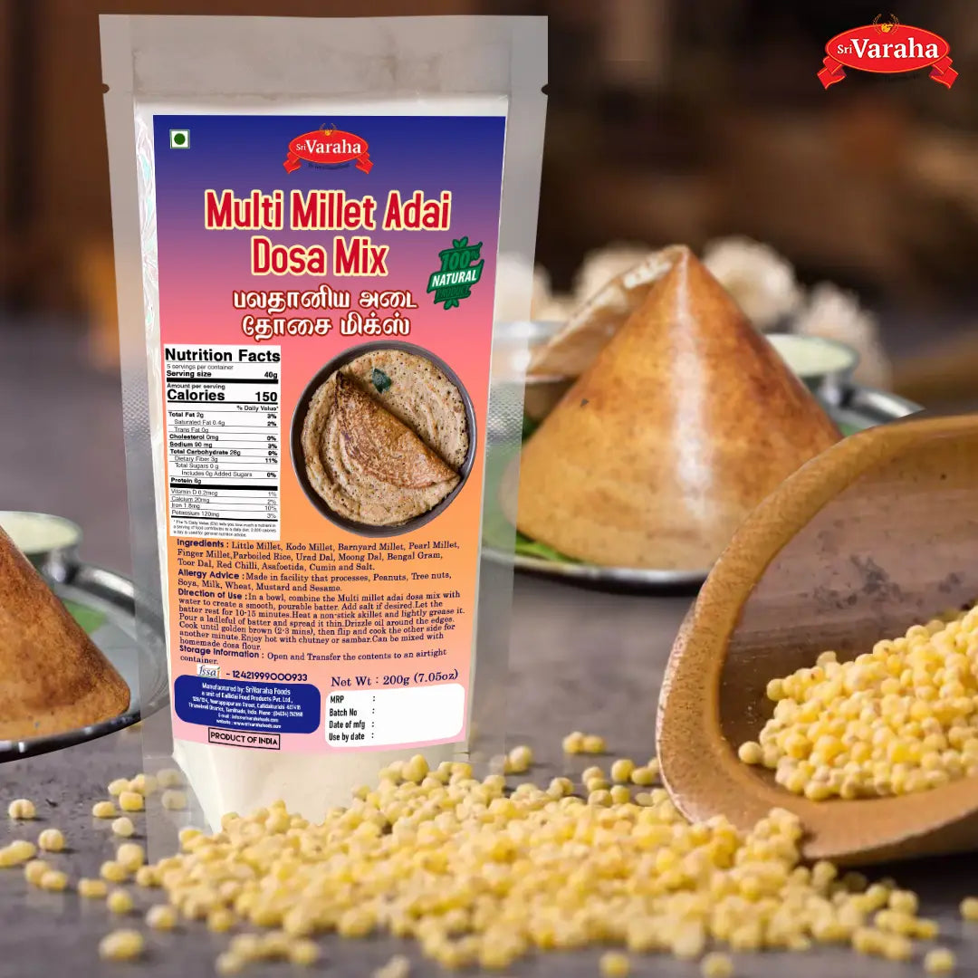 Multi Millet Adai Dosa Mix அடை தோசை மிக்ஸ்