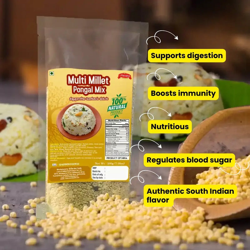 Start Your Day the Healthy Way – With Multi Millet Pongal Magic