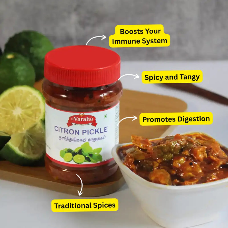 Citron (Narthangai) Pickle - A Heritage Pickle with Timeless Flavor