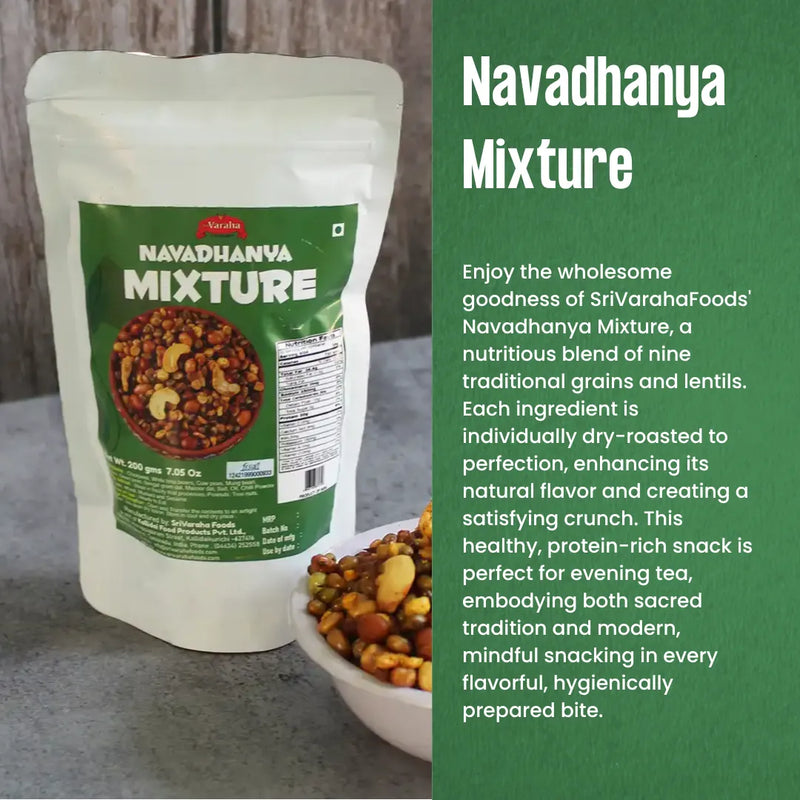 Navadhanya Mixture – The Power of Nine in Every Crunch