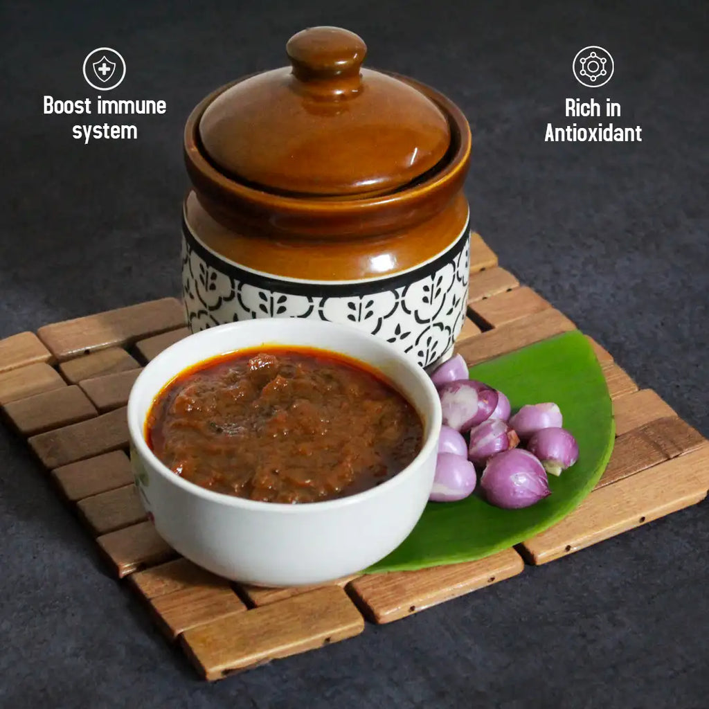 Small Onion Pickle 300g (Chinna Vengaya Thokku)