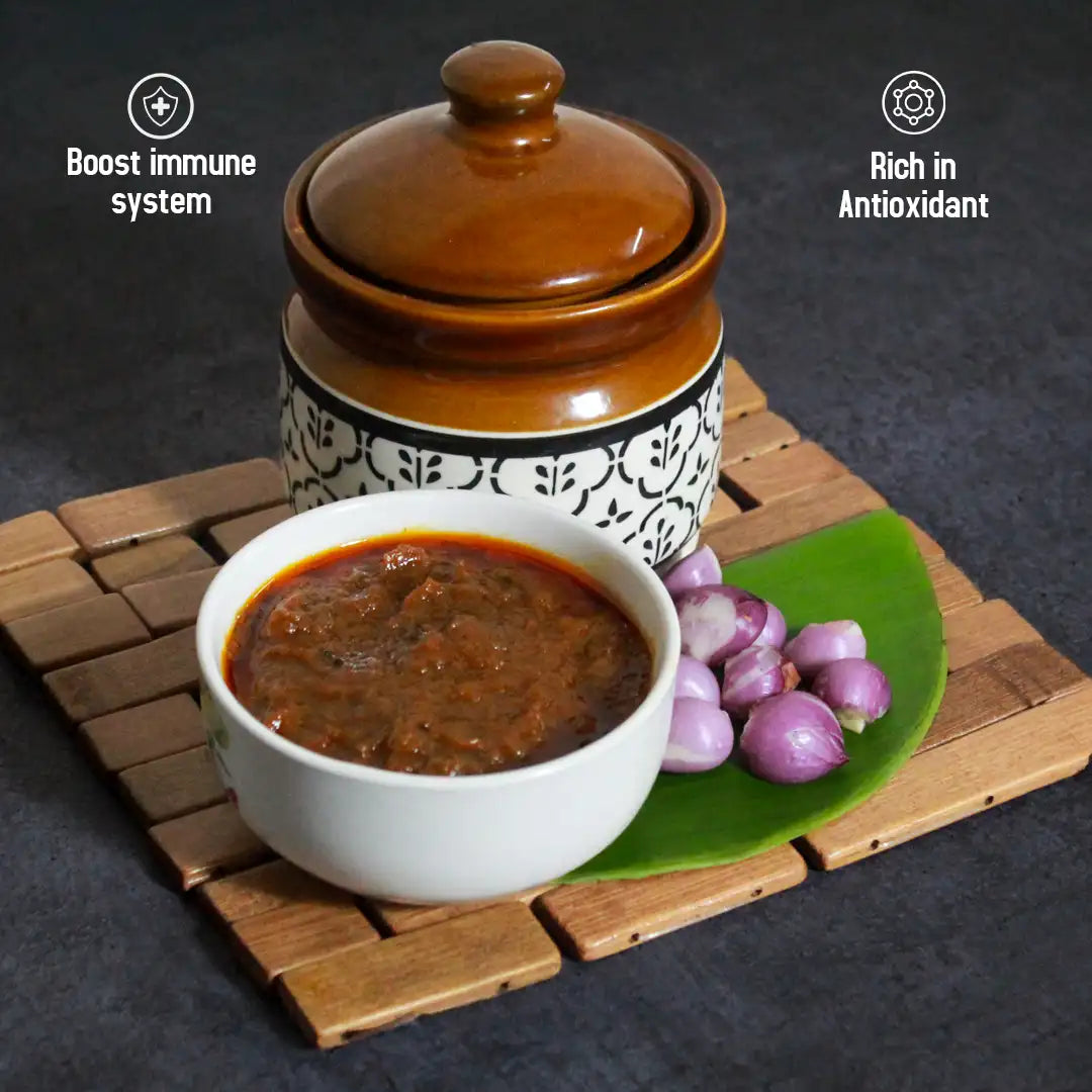 Small Onion Pickle 300g (Chinna Vengaya Thokku)