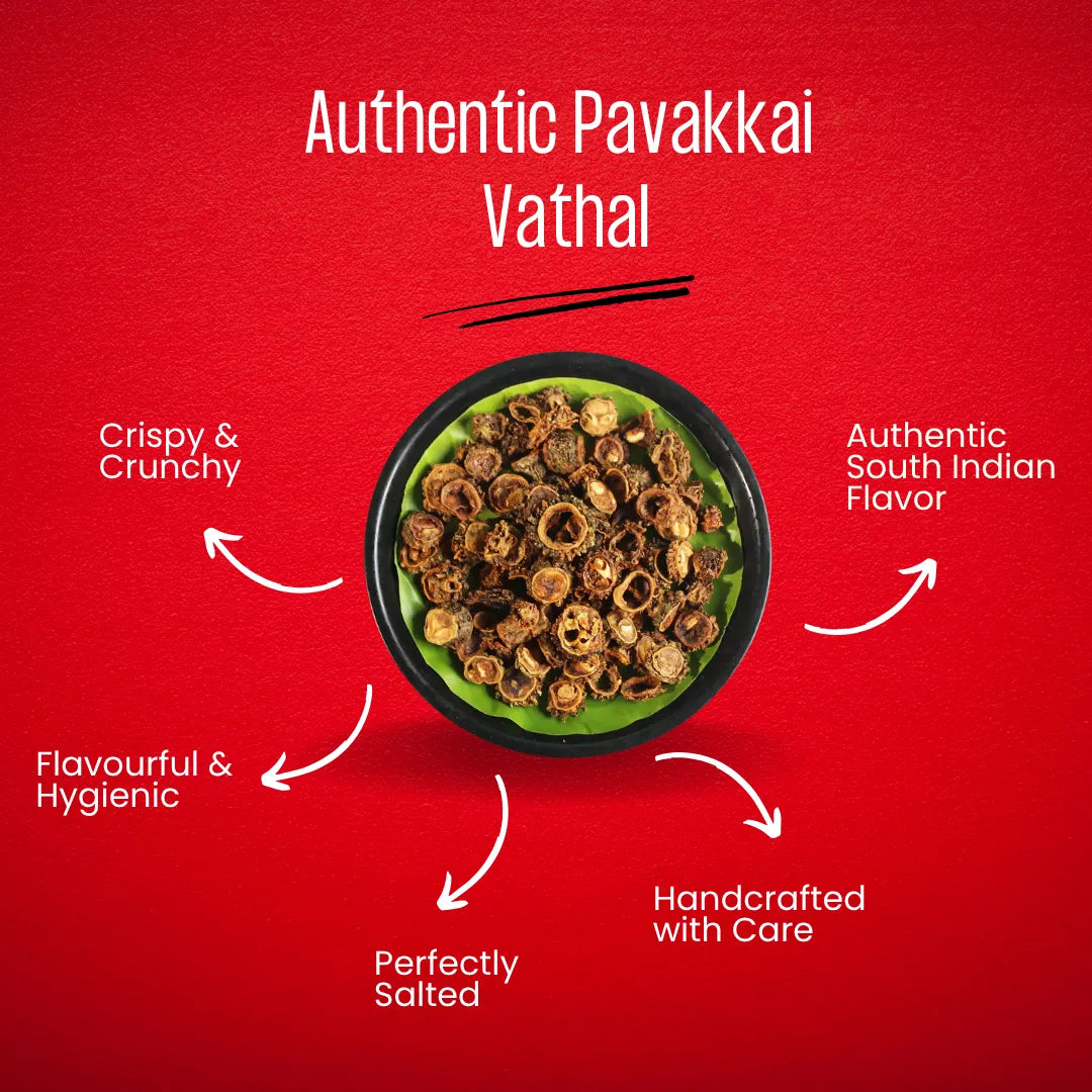Pavakkai Vathal (Salted) 100g