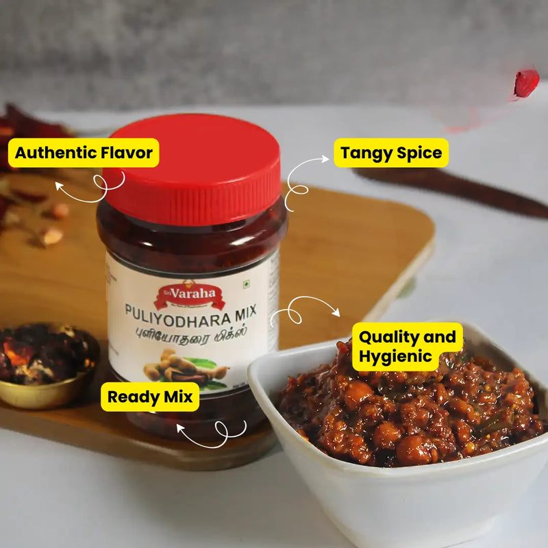 Pulikachal (Puliyodharai Mix)  - Authentic Taste, Instant Comfort