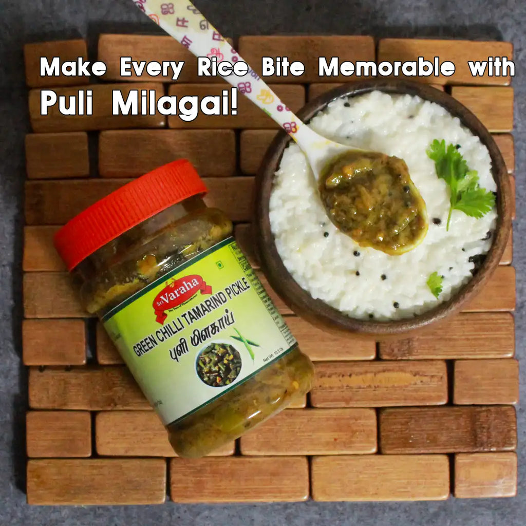 Tamarind Green Chilly (Pulimilagai) Pickle 300g