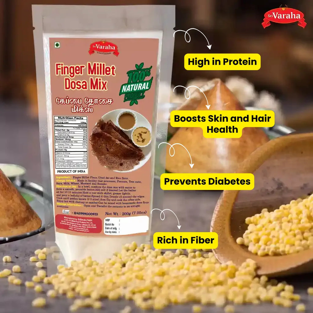 Ragi (Finger Millet) Dosa Mix 200g