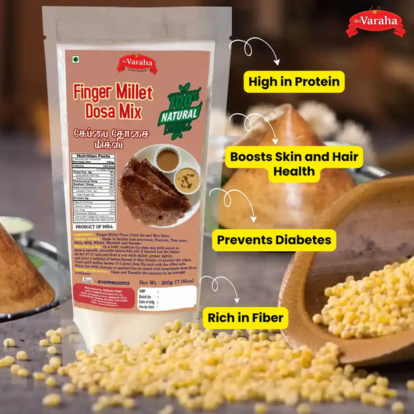 Ragi / Finger Millet Dosa Mix 200g