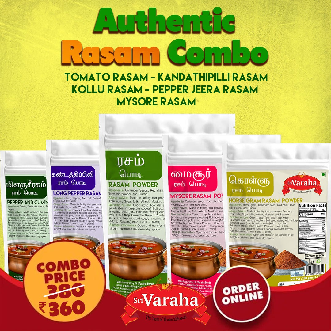 5 in 1 Rasam Combo