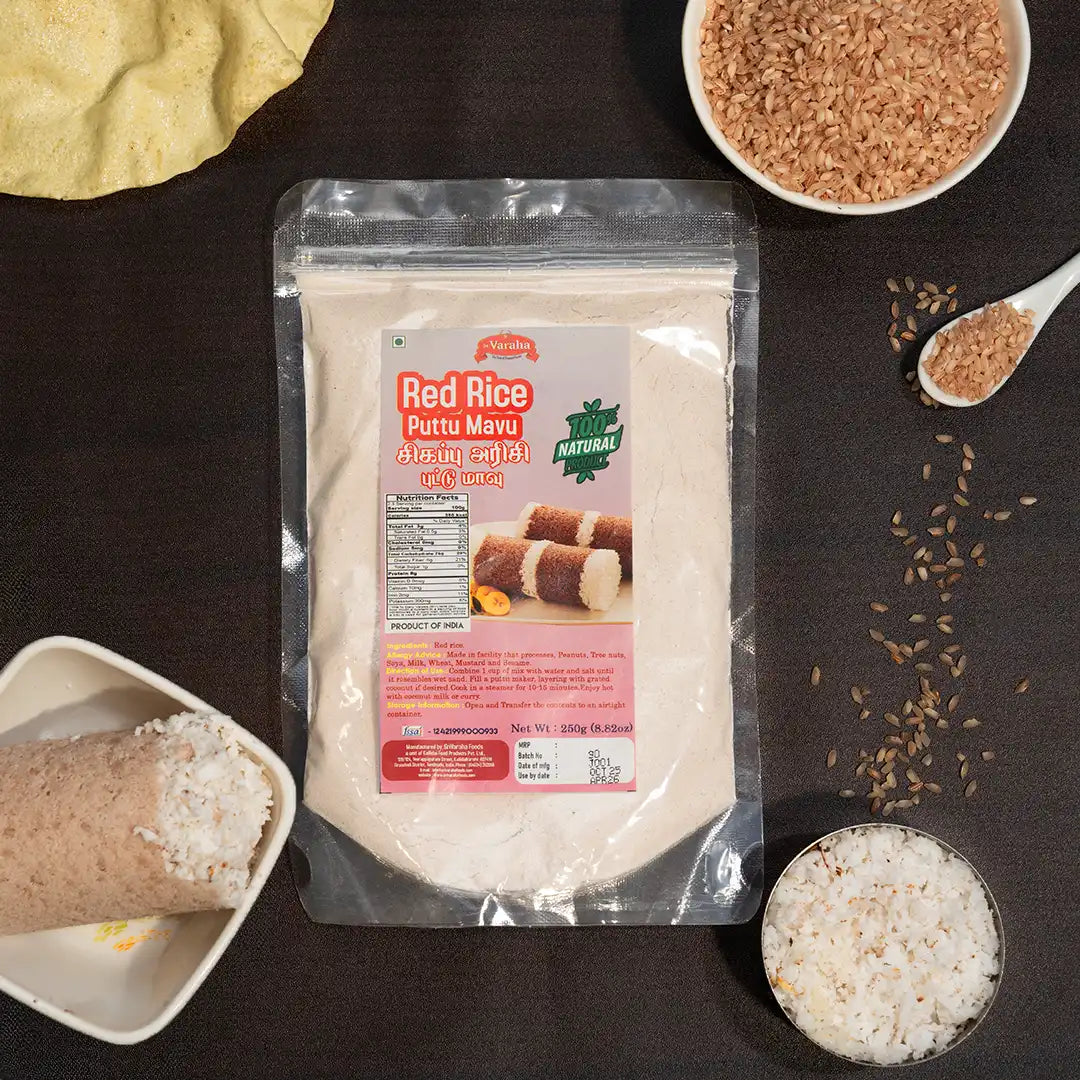 Red Rice Puttu Flour Sigappu Arisi Puttu Maavu