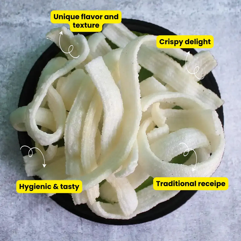  Ribbon Vadam - Golden Crunch Strips Made the Traditional Way