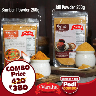 Sambar + Idli Podi Combo