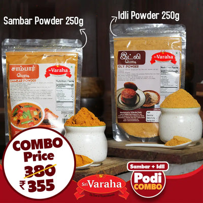 Sambar + Idli Podi Combo