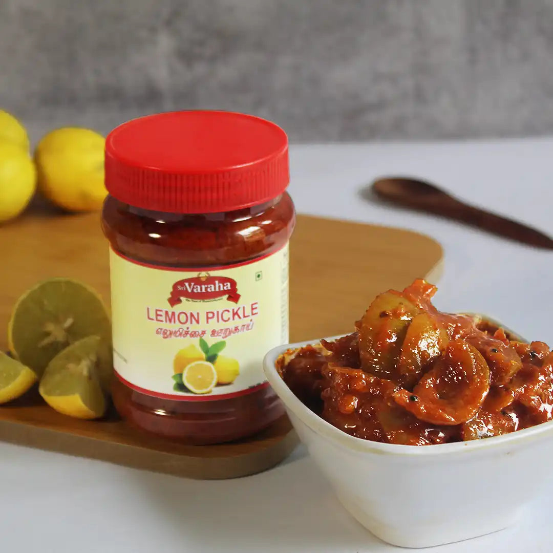 SriVaraha Foods Lemon Pickle Elumichai Oorugai à®Žà®²à¯à®®à®¿à®šà¯à®šà¯ˆ à®Šà®±à¯à®•à®¾à®¯à¯ Main image