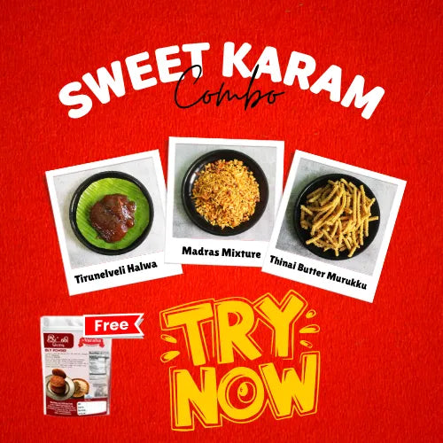 Sweet Kaaram Combo – Sweet meets spicy in every bite