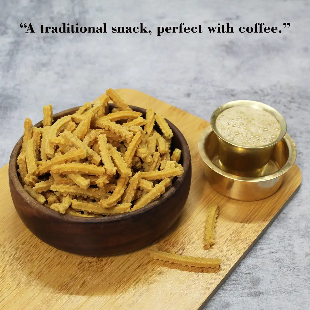Thinai Butter Murukku (Foxtail Millet) 200g