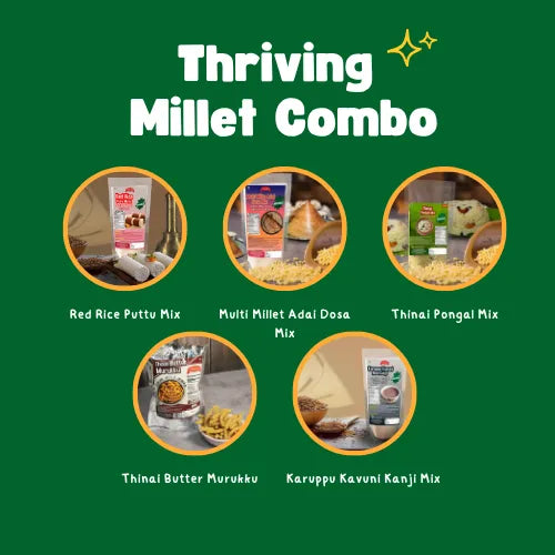 Thriving Millet Combo – A Taste of Tradition and Wellness 
