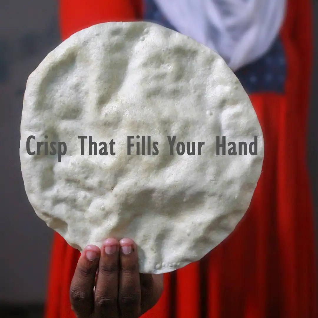 SriVaraha Foods Kallidaikurichi Ulundhu Appalam Urad dal Papad உளுந்து அப்பளம்