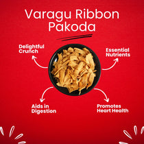 Varagu Ribbon Pakoda (Kodo Millet) 200g