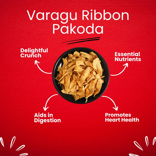 Varagu Ribbon Pakoda ( Kodo Millet )200g