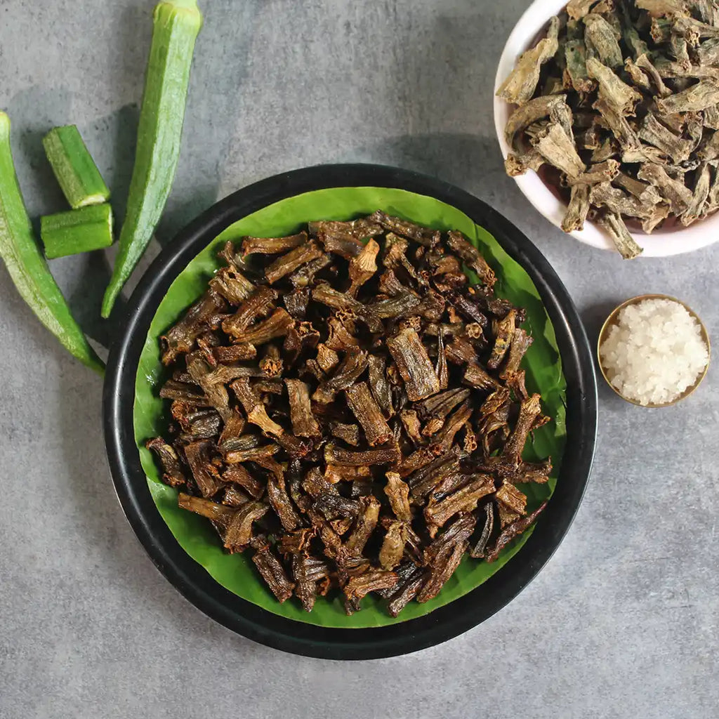 SriVaraha Foods VendakkaiVathal Dried Ladies Finger Bhindi Vathal à®µà¯†à®£à¯à®Ÿà¯ˆà®•à¯à®•à®¾à®¯à¯ à®µà®¤à¯à®¤à®²à¯