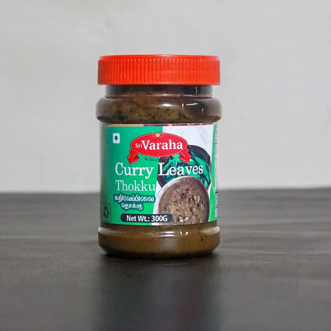 Grandma style curry leaves thokku