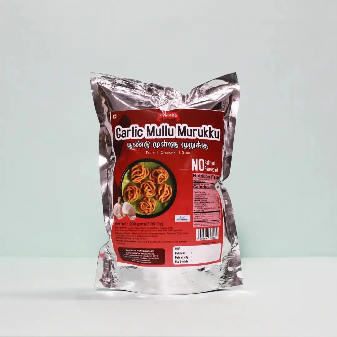 Crunchy  Garlic Murukku