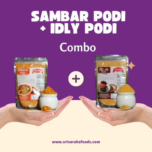Sambar + Idli Podi Combo