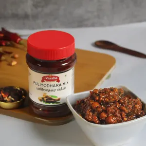 SriVaraha Foods Pulikachal Puliyodhara Mix Pulihora Mix Puliyogare Pulisadam Mix புளியோதரை மிக்ஸ்