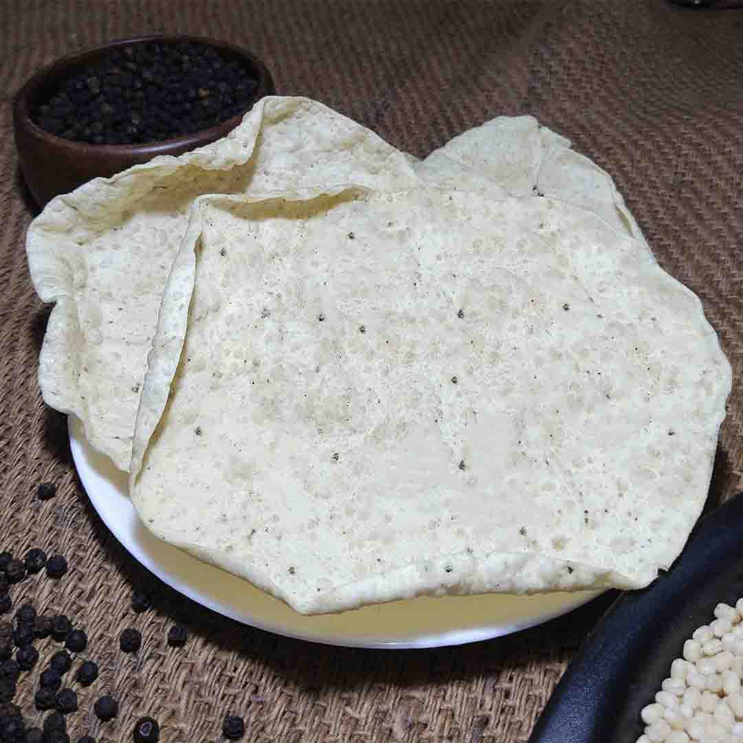 Milagu Appalam 200g | Pepper Papad | Pepper Appalam Online